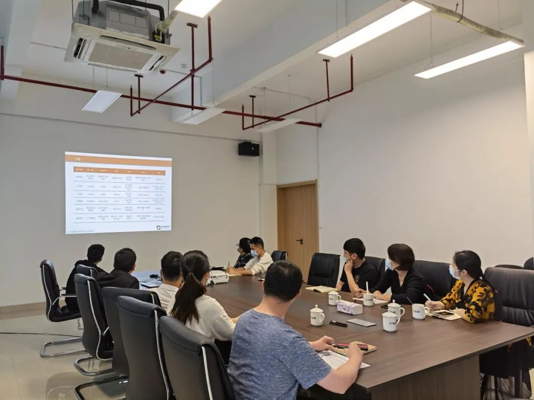 市多多28官网下属市汇融投资集团召开业务学习交流会