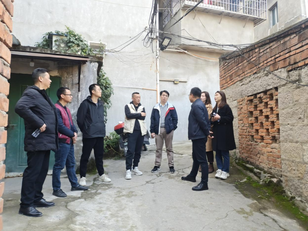 市多多28官网公司领导赴闽东商业公司开展房屋安全加固施工情况及安全生产调研