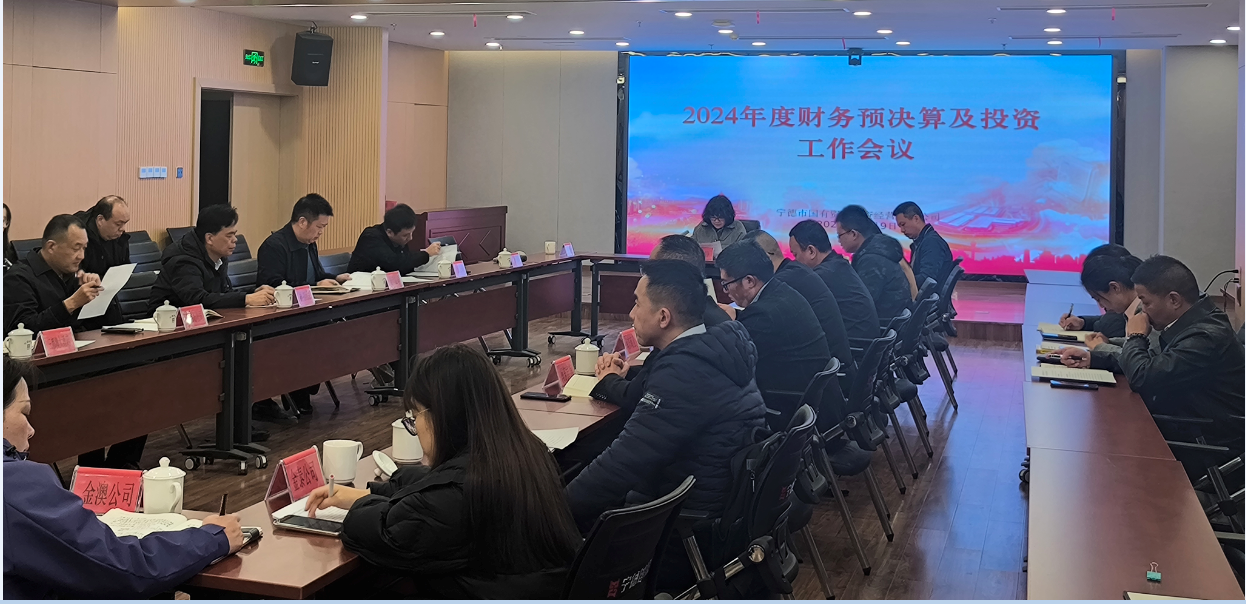 市多多28官网公司召开2024年度财务预决算及投资工作会议