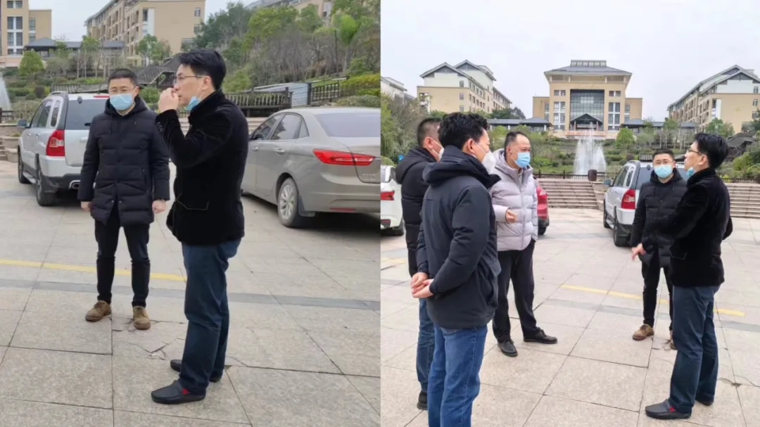 市多多28官网公司领导深入金泰公司开展春节前安全检查及疫情防控督导工作