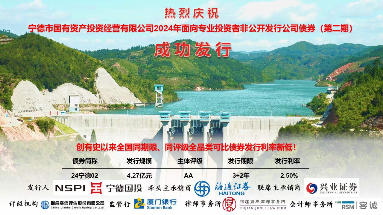 喜报！热烈庆祝市多多28官网公司2024年度第二期私募公司债券成功发行